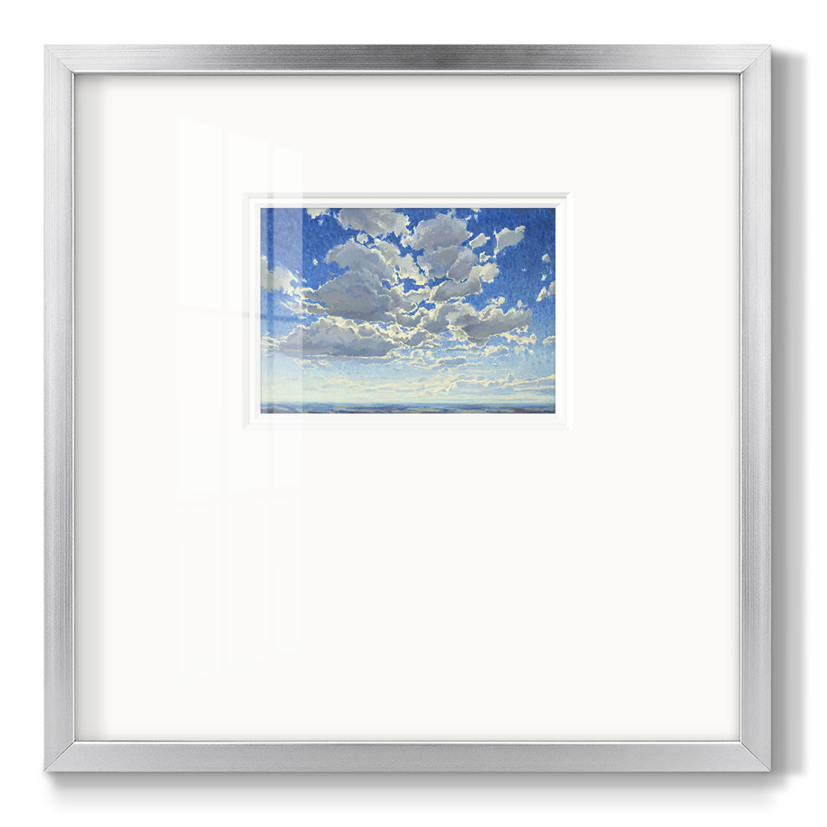 Cloudscape - Double Matboard Framed Print