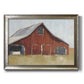 Rustic Red Barn I Premium Framed Canvas- Ready to Hang