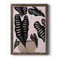 Potted Plant II - Barnwood Framed Canvas Print
