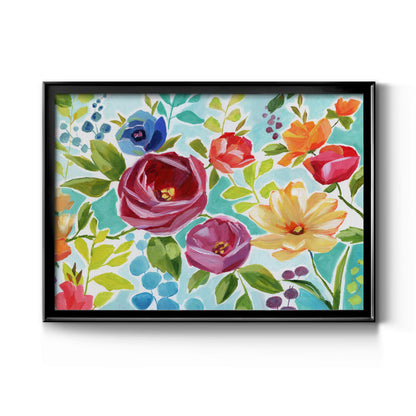Modern Garden IV - Modern Framed Canvas Print