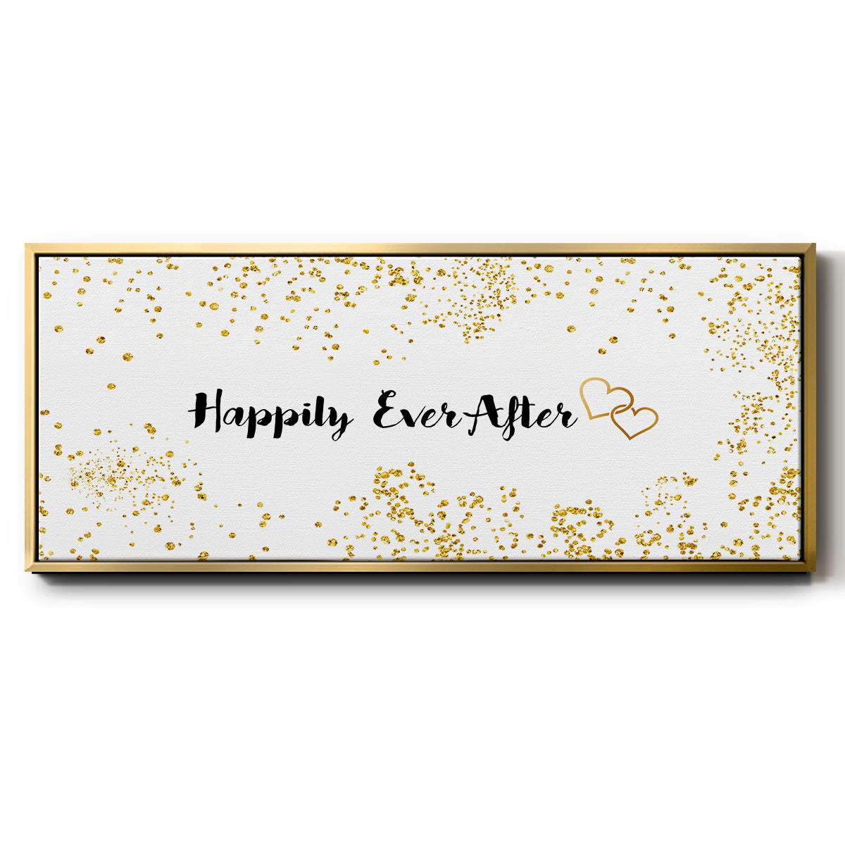 Happily Ever After - Floater Framed Canvas Print