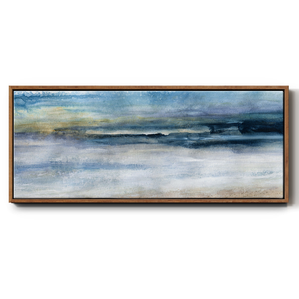 Wind and Water - Floater Framed Canvas Print