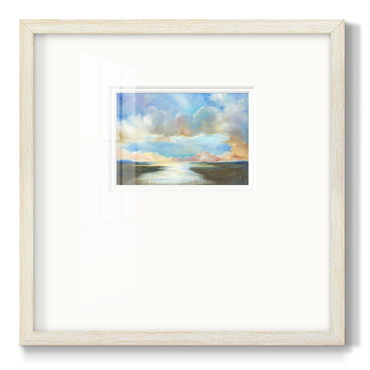 Dawn Breaks Premium Framed Print Double Matboard