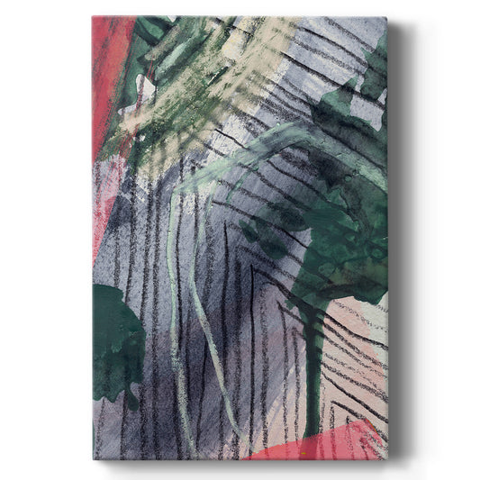 Angled Spaces II Premium Gallery Wrapped Canvas - Ready to Hang