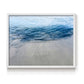 Aegean Blue Water - Restickable Framed Art Print