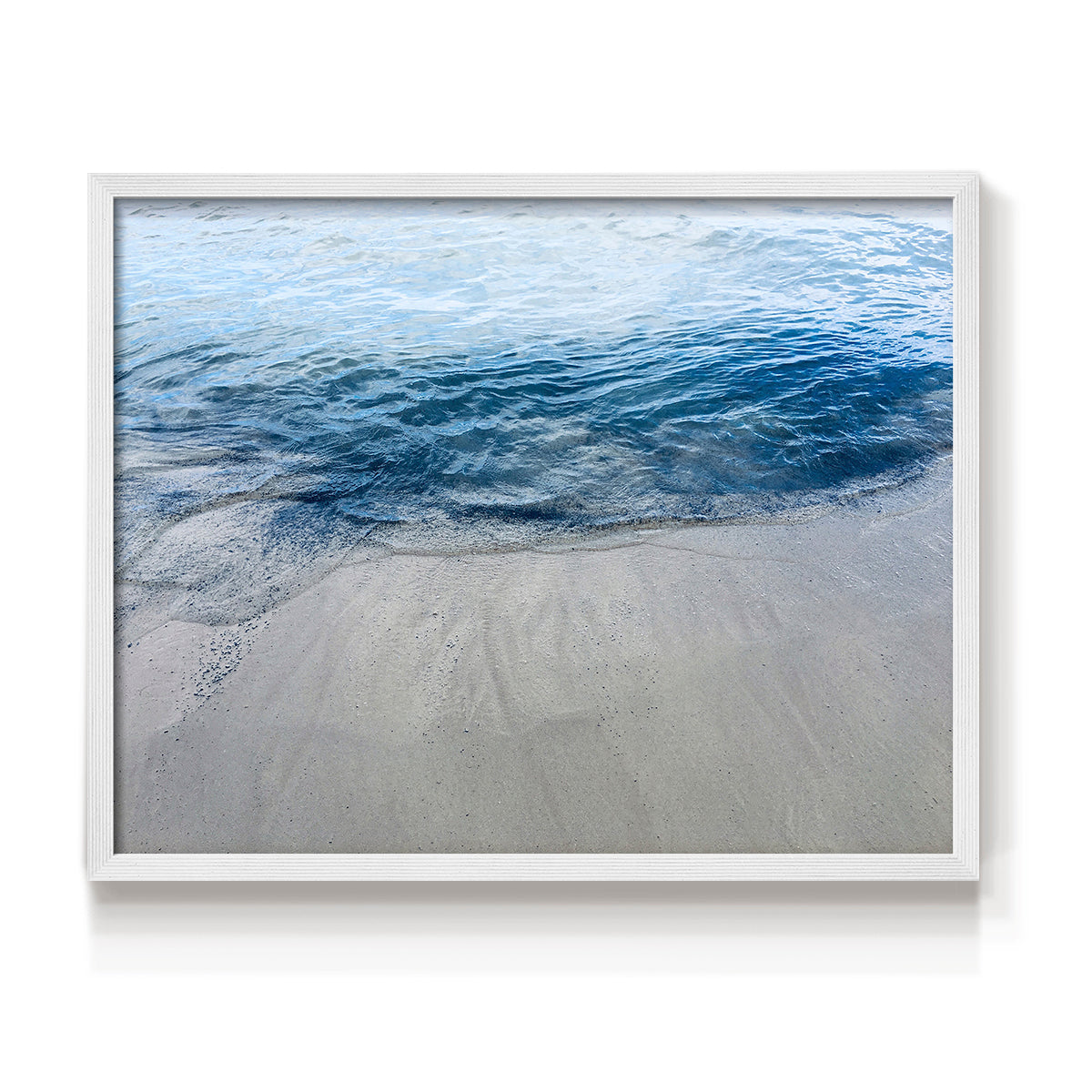 Aegean Blue Water - Restickable Framed Art Print