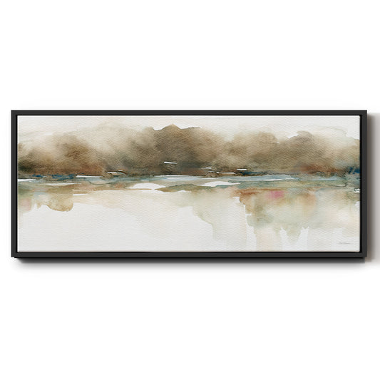 Softer Reflections - Floater Framed Canvas Print