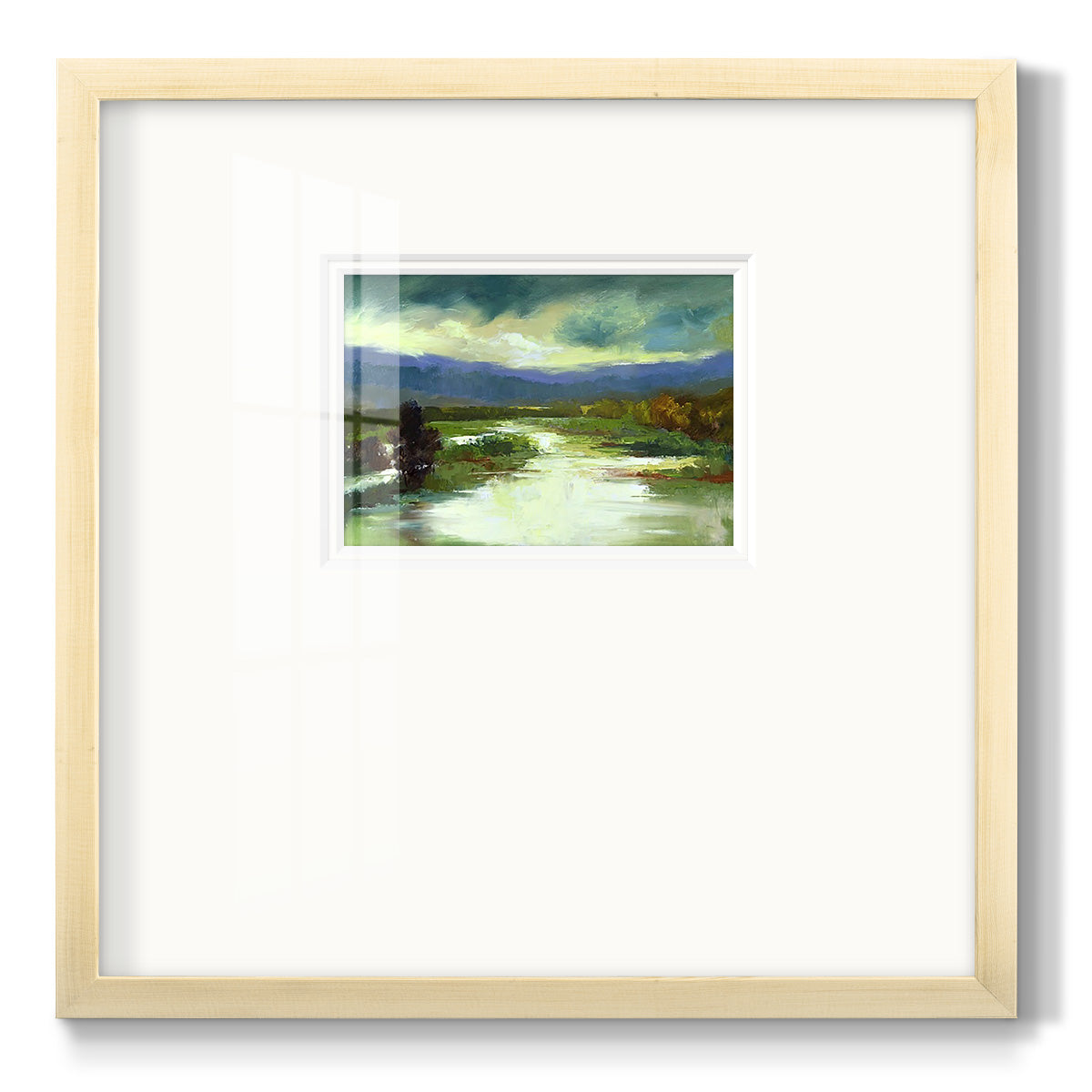 Mountain Meadow - Double Matboard Framed Print