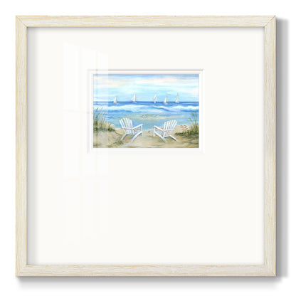 Seaside Escape - Double Matboard Framed Print