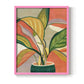 Potted Bird of Paradise - Restickable Framed Art Print