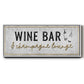 Champagne Lounge - Floater Framed Canvas Print