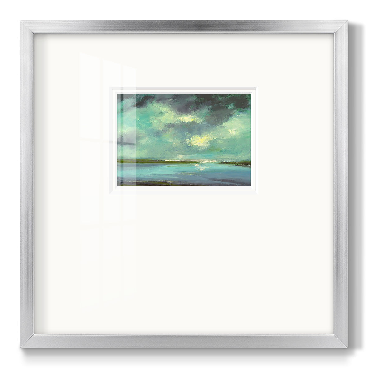 Lagoon - Double Matboard Framed Print
