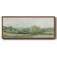 Vintage Landscape Sketch II - Floater Framed Canvas Print