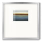 Beside the Blue II- Premium Framed Print Double Matboard