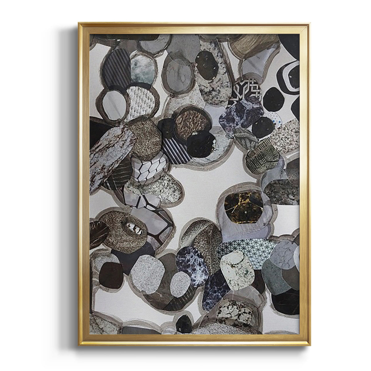 Egyptian Desert - Modern Framed Canvas Print