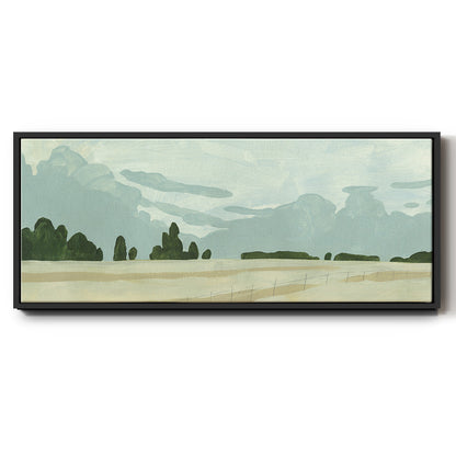 Farmland Study I - Floater Framed Canvas Print