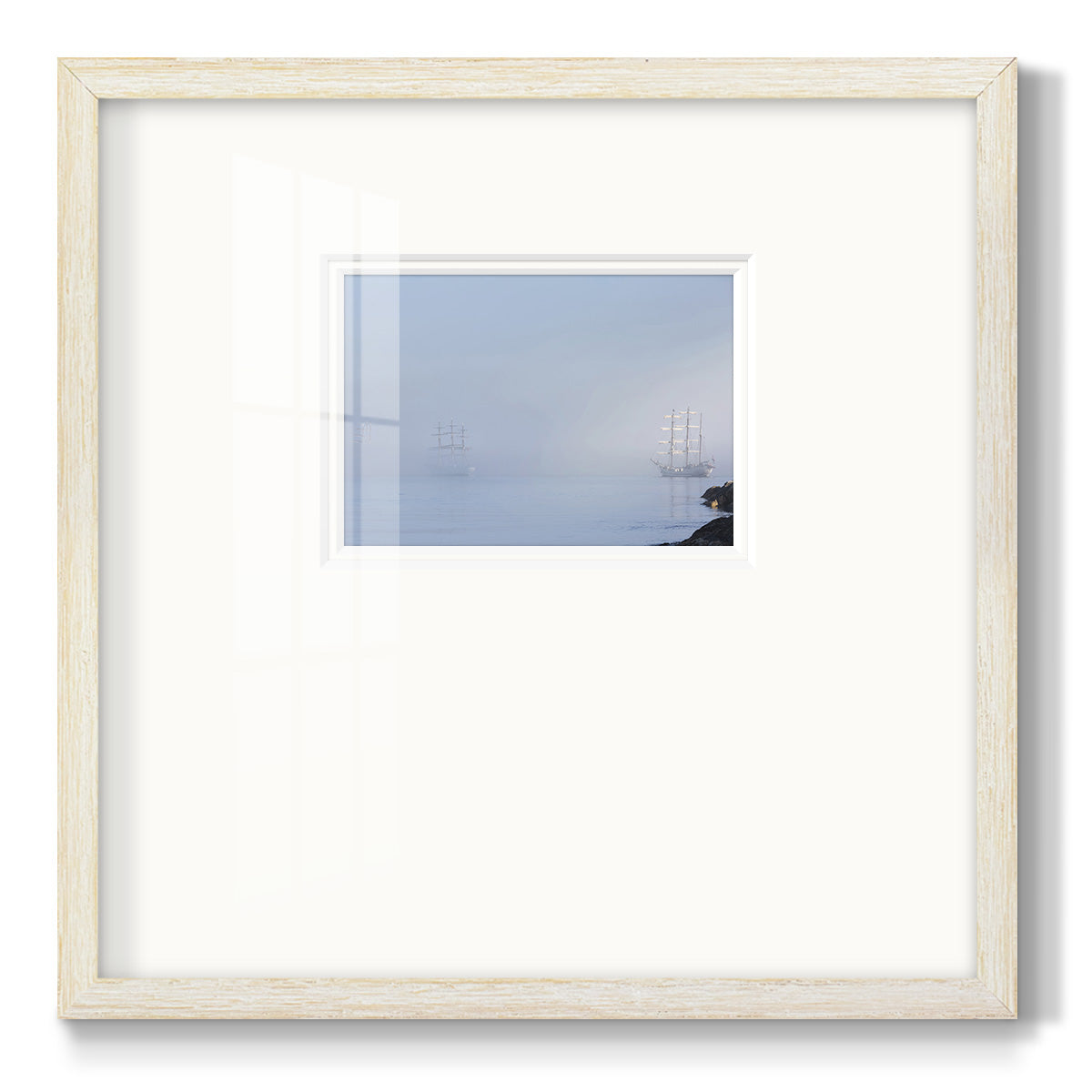 In the Mist Premium Framed Print Double Matboard