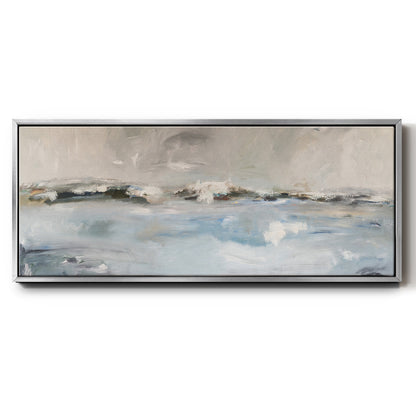 Surf Sans Turf - Floater Framed Canvas Print