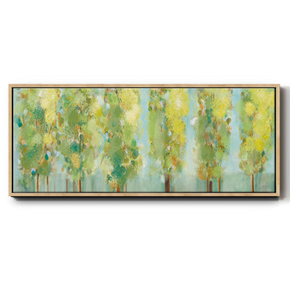 Turnwood - Floater Framed Canvas Print