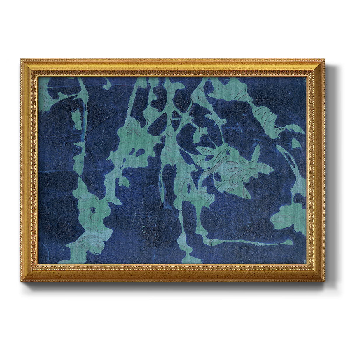 Brackish Flowers II Premium Framed Canvas- Ready to Hang