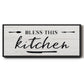 Bless this Kitchen - Floater Framed Canvas Print