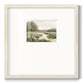 Quiet Path - Double Matboard Framed Print
