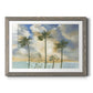 Palms in the Wind - Barnwood Framed Art Print