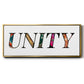 Unity - Floater Framed Canvas Print