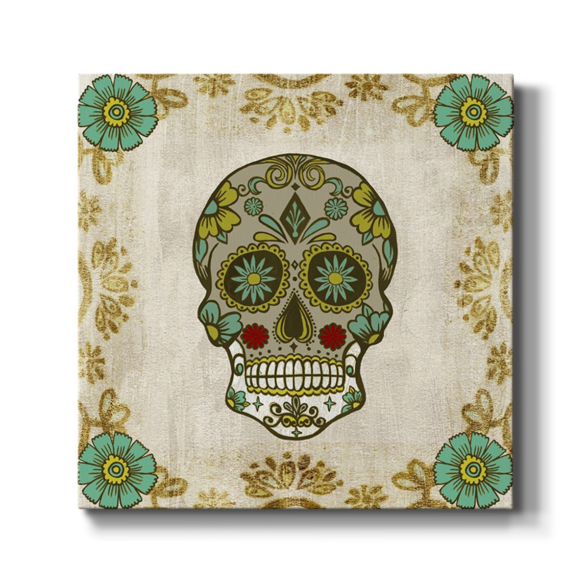 Day of the Dead I -Premium Gallery Wrapped Canvas - Ready to Hang