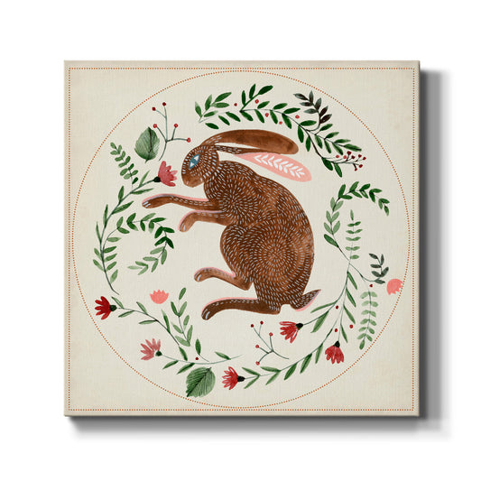 Bunny Folklore I - Canvas Art Print