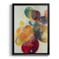 Earthy Fragments II - Modern Framed Canvas Print