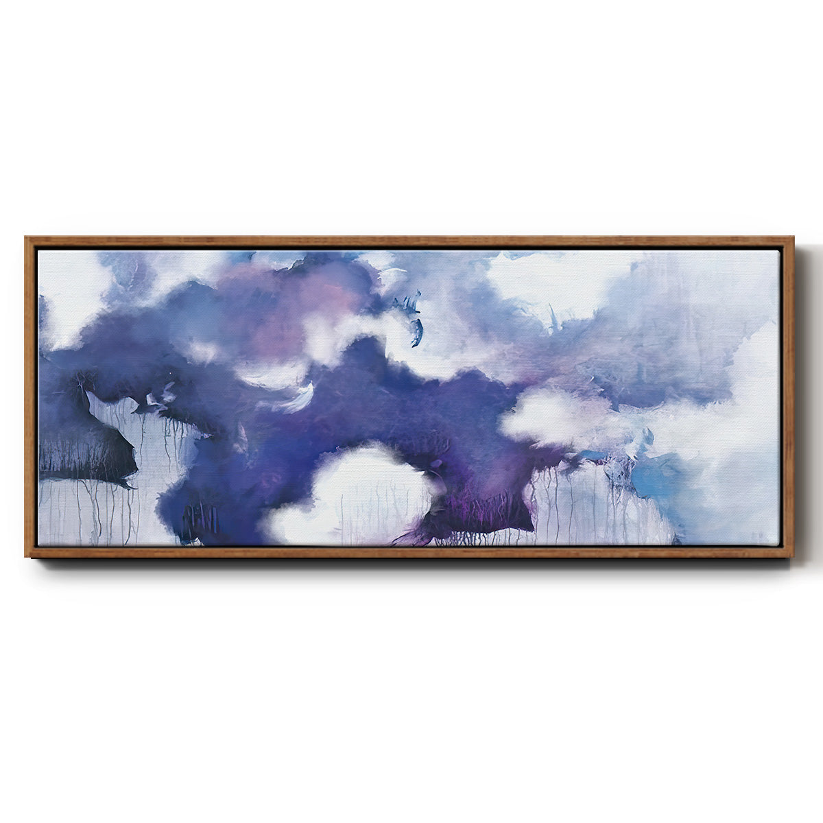 Acquiesce - Floater Framed Canvas Print