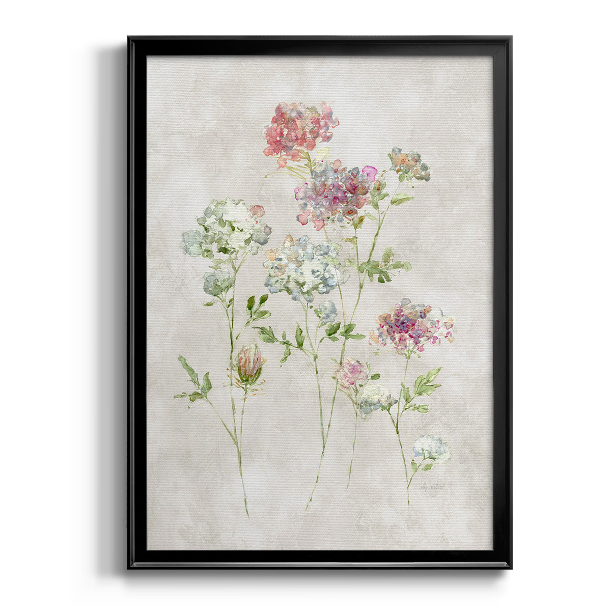 Soft Lace I - Modern Framed Canvas Print