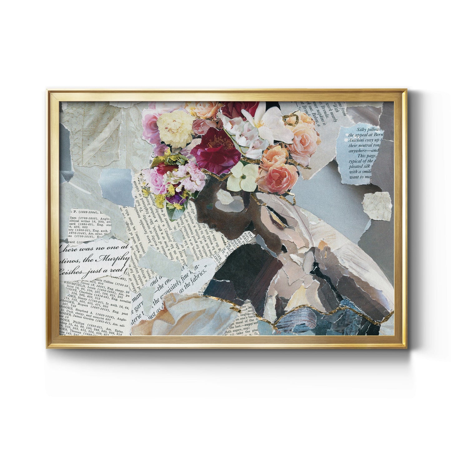 Contemplation II - Modern Framed Canvas Print