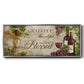 Grateful Wine - Floater Framed Canvas Print