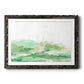 Green Mist Vista I - Barnwood Framed Art Print
