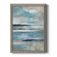 Distant Drama I - Barnwood Framed Canvas Print
