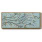 Blue Sky and Blossoms - Floater Framed Canvas Print