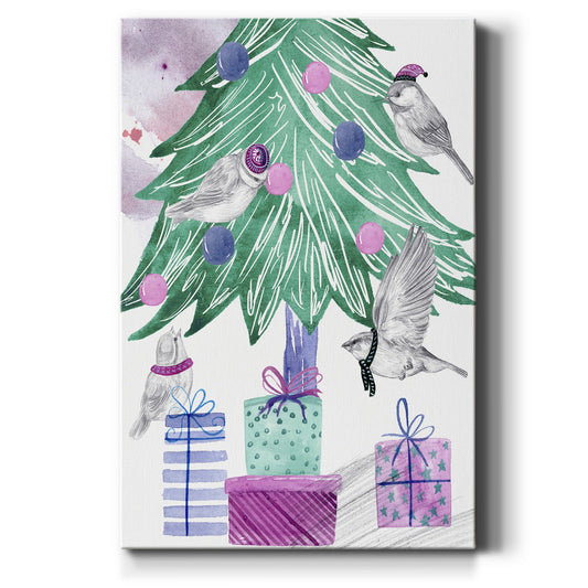 December Tree II Premium Gallery Wrapped Canvas - Ready to Hang