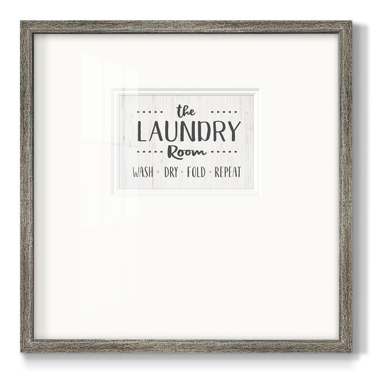 The Laundry Room Premium Framed Print Double Matboard