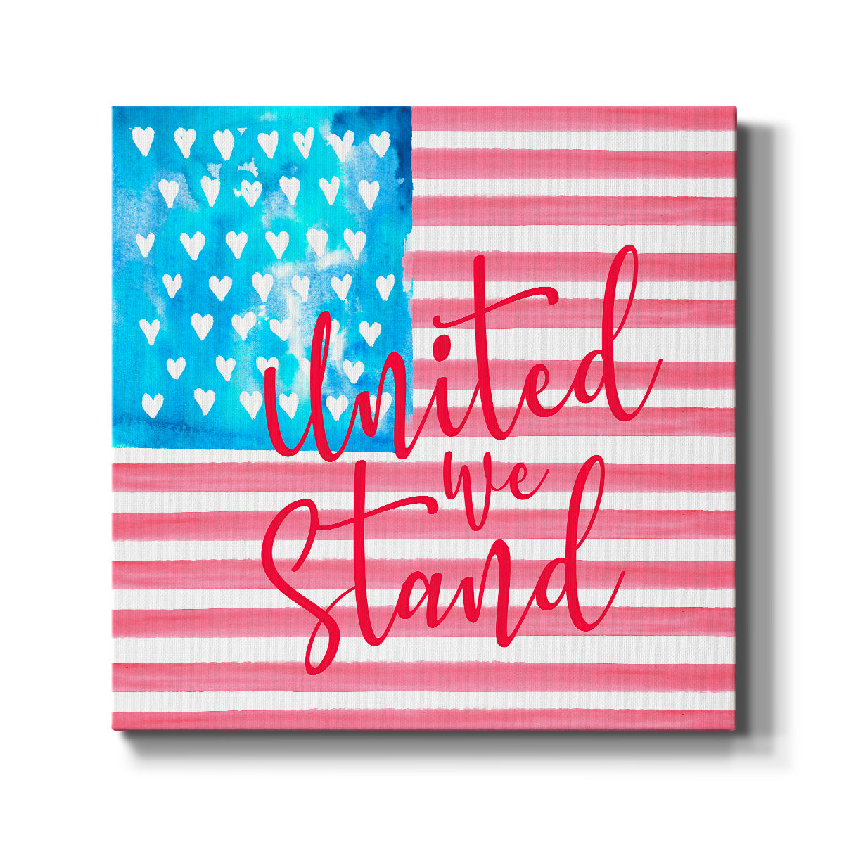 United We Stand II-Premium Gallery Wrapped Canvas - Ready to Hang