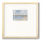 Coastal Study II - Double Matboard Framed Print
