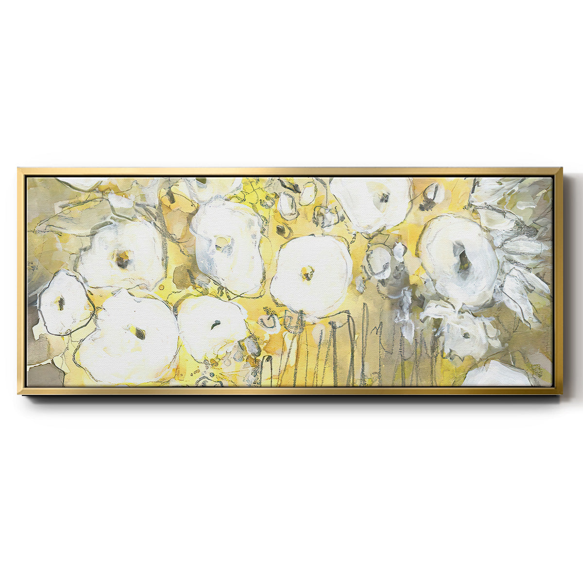 Heirloom Treasure I - Floater Framed Canvas Print