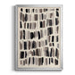 Chalk and Flint II - Modern Framed Canvas Print