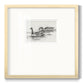 Geese Study II - Double Matboard Framed Print