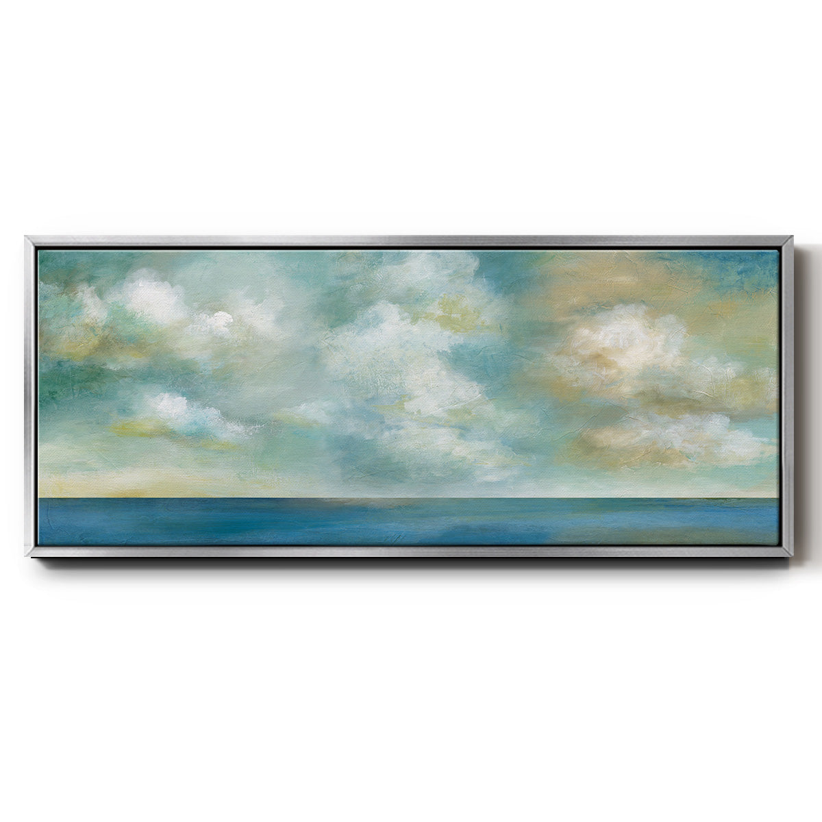 Cloudscape Vista II - Floater Framed Canvas Print