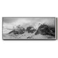 Dolomites - Floater Framed Canvas Print
