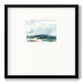 Pastel Vista I - Double Matboard Framed Print