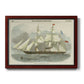 Antique Clipper Ship III Premium Framed Canvas- Ready to Hang