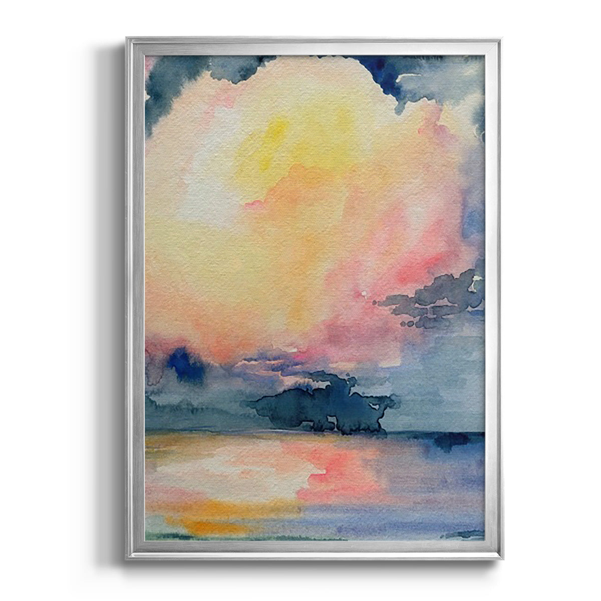 Prism Seascape I - Modern Framed Canvas Print